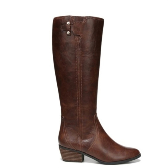 Dr. Scholl's Block Heel Wide Calf Boots Size 11M - Picture 2 of 10